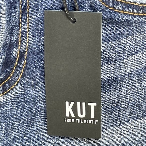 Kut from the Kloth Connie Ankle Skinny Womens 00 Denim Blue Jeans 25x26 NWT - Picture 14 of 16